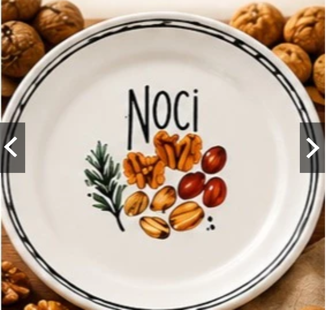 Prato noci do Kit Aperitivo Sahci